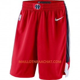Washington Wizards Homme Shorts Rouge 2018-19 Nike Swingman
